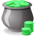 download Money Pot clipart image with 90 hue color