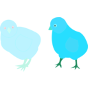 download Chicks Figure Color clipart image with 135 hue color