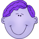 download Worldlabel Manface2 clipart image with 225 hue color