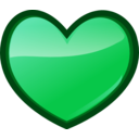 download Heart clipart image with 135 hue color