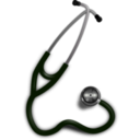 download Stethoscope clipart image with 225 hue color