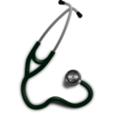 download Stethoscope clipart image with 270 hue color