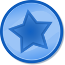 Blue Circled Star