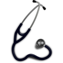 download Stethoscope clipart image with 0 hue color