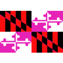 download Usa Maryland clipart image with 315 hue color