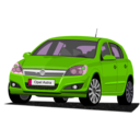 download Opel Astra clipart image with 90 hue color
