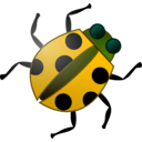 download Ladybug clipart image with 45 hue color