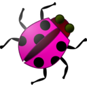 download Ladybug clipart image with 315 hue color