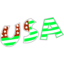 download Usa clipart image with 135 hue color