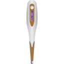 download Digital Clinic Thermometer clipart image with 180 hue color