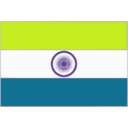 download India Flag clipart image with 45 hue color