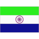 download India Flag clipart image with 90 hue color
