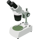 download Microscope clipart image with 270 hue color