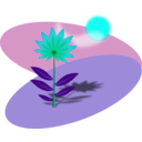 download Flower clipart image with 135 hue color