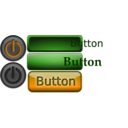 download Buttons clipart image with 180 hue color