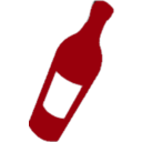 download Wine Bottle Blue clipart image with 135 hue color