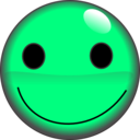 download Smile clipart image with 90 hue color