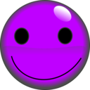 download Smile clipart image with 225 hue color