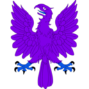 download Aguila Explayada Oro Calzada Y Linguada Gules clipart image with 225 hue color