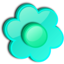 download Flower A8 clipart image with 135 hue color