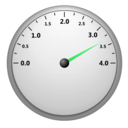 download Speedometer clipart image with 135 hue color