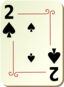 Ornamental Deck 2 Of Spades