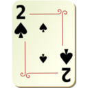 Ornamental Deck 2 Of Spades