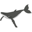 download Baleine clipart image with 225 hue color