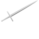 download Broadsword clipart image with 225 hue color