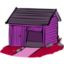 download Garage clipart image with 270 hue color