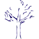 download Tree Icon clipart image with 225 hue color