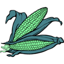 download Corn clipart image with 90 hue color