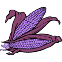 download Corn clipart image with 225 hue color