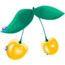 download Cherry clipart image with 45 hue color