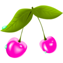 download Cherry clipart image with 315 hue color