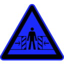 download Signs Hazard Warning clipart image with 180 hue color