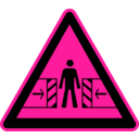 download Signs Hazard Warning clipart image with 270 hue color