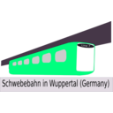 download Schwebebahn clipart image with 270 hue color