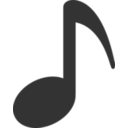 download Ftmusic Eightnote clipart image with 90 hue color