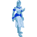 download Fantasy Woman clipart image with 180 hue color