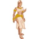 download Fantasy Woman clipart image with 0 hue color
