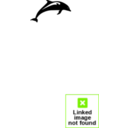 download Dolphin clipart image with 90 hue color