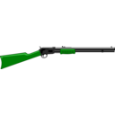 download Rifle clipart image with 90 hue color