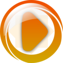 download Play Button clipart image with 180 hue color