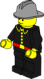 Lego Town Fireman