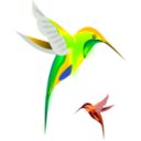 download Colibri Birds clipart image with 45 hue color