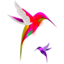 download Colibri Birds clipart image with 315 hue color