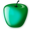 download Red Shaded Apple clipart image with 135 hue color
