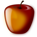 Red Shaded Apple