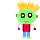 download  clipart image with 45 hue color